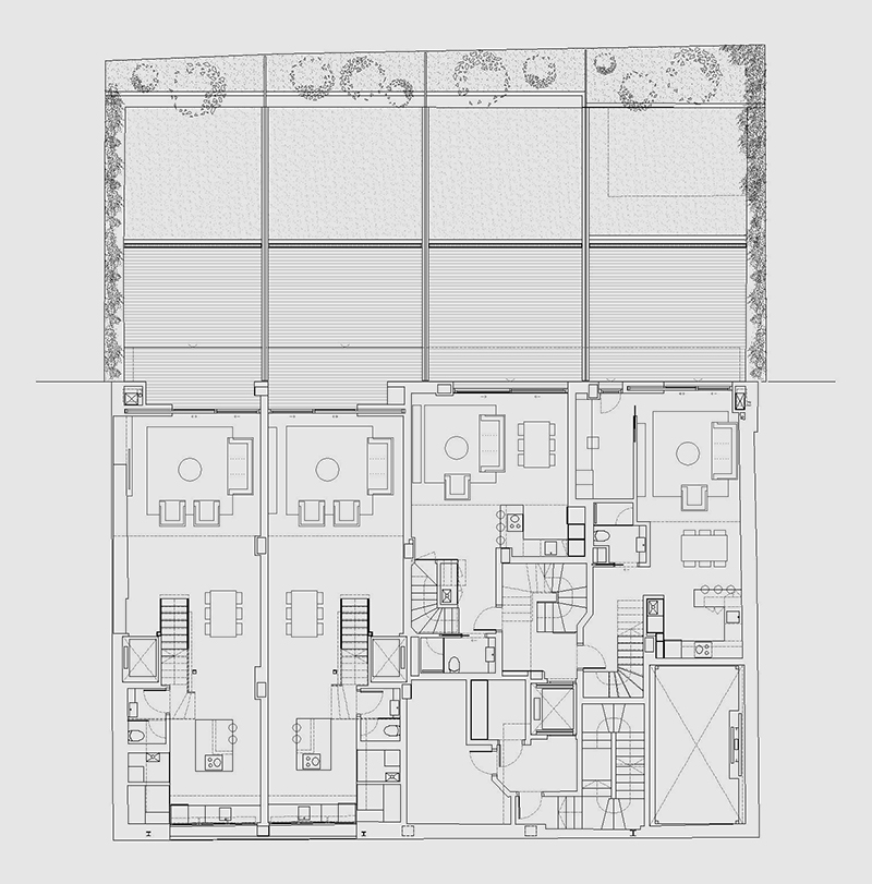 Edifici de 16 habitatges i aparcaments al C. Francesc Rogés