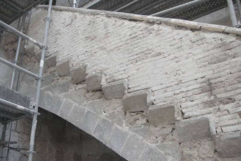 Restauració del claustre del Monestir de Sant Daniel