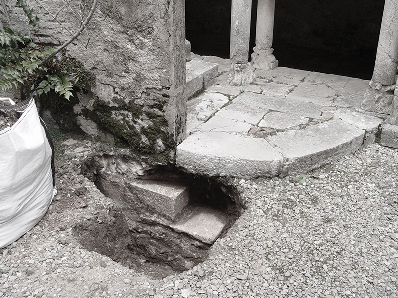 Restauració del claustre del Monestir de Sant Daniel