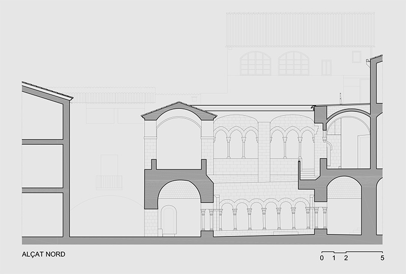 Restauració del claustre del Monestir de Sant Daniel